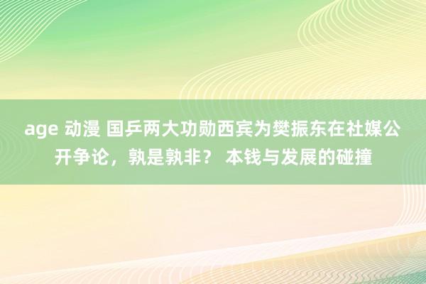 age 动漫 国乒两大功勋西宾为樊振东在社媒公开争论，孰是孰非？ 本钱与发展的碰撞